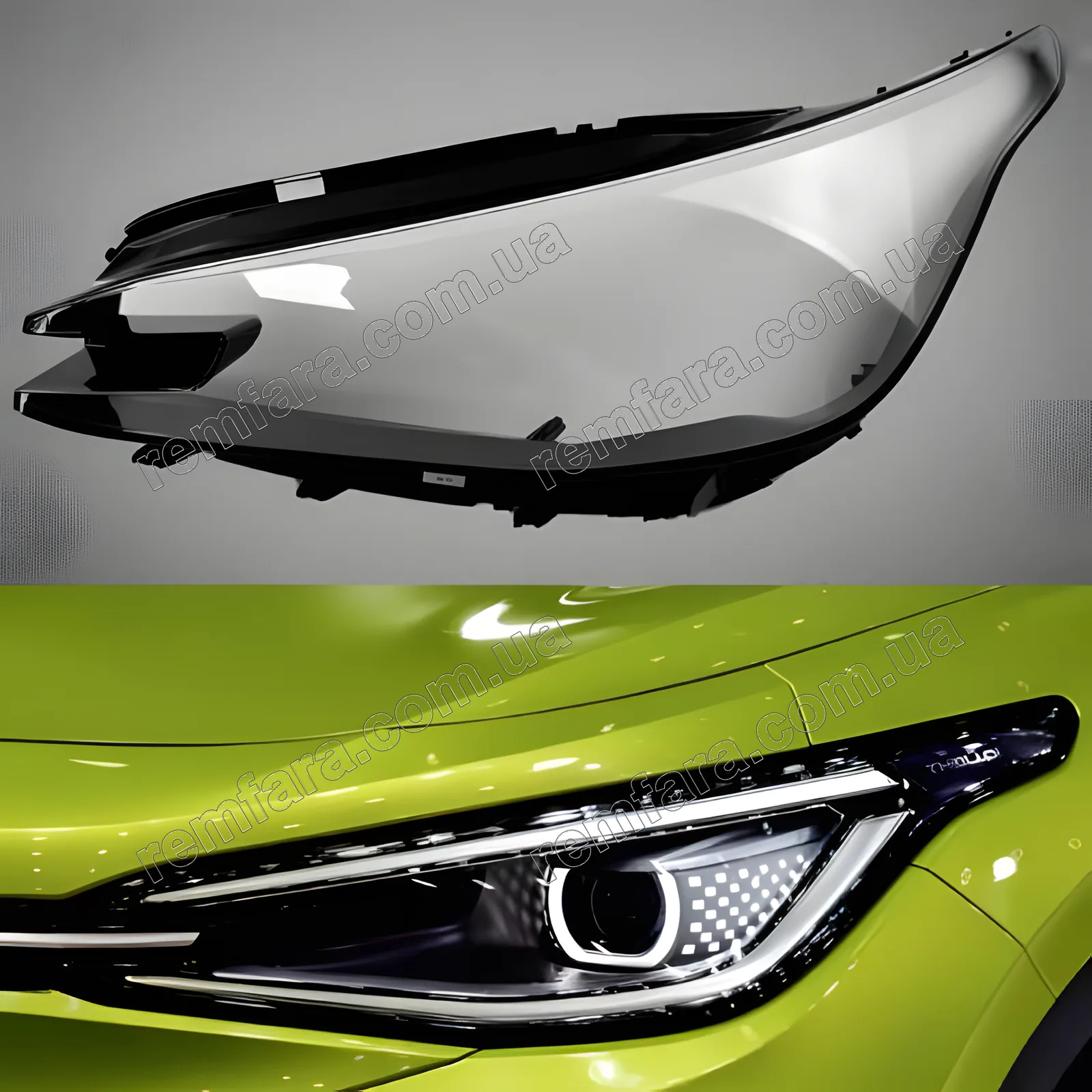 Скло фари Volkswagen ID4 X (2020–2024)