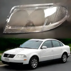 Скло фари Volkswagen Passat B5 55 Halogen (2000–2005) рестайл