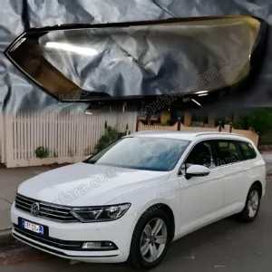 Скло фари Volkswagen VW Passat B8 Halogen (2015–2020) EUR Дорест