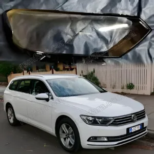 Стекло фары Volkswagen VW Passat B8 Halogen (2015–2020) EUR Дорест