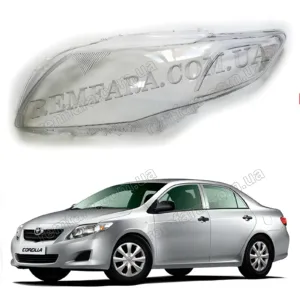 Скло фари Toyota Corolla (2006–2010) дорестайл