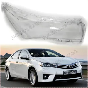 Стекло фары Toyota Corolla E170 E180 Halogen Asia (2012–2016)