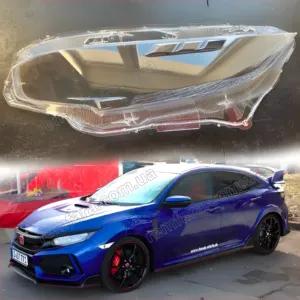 Скло фари Honda Civic 10 LED (2015–2019)