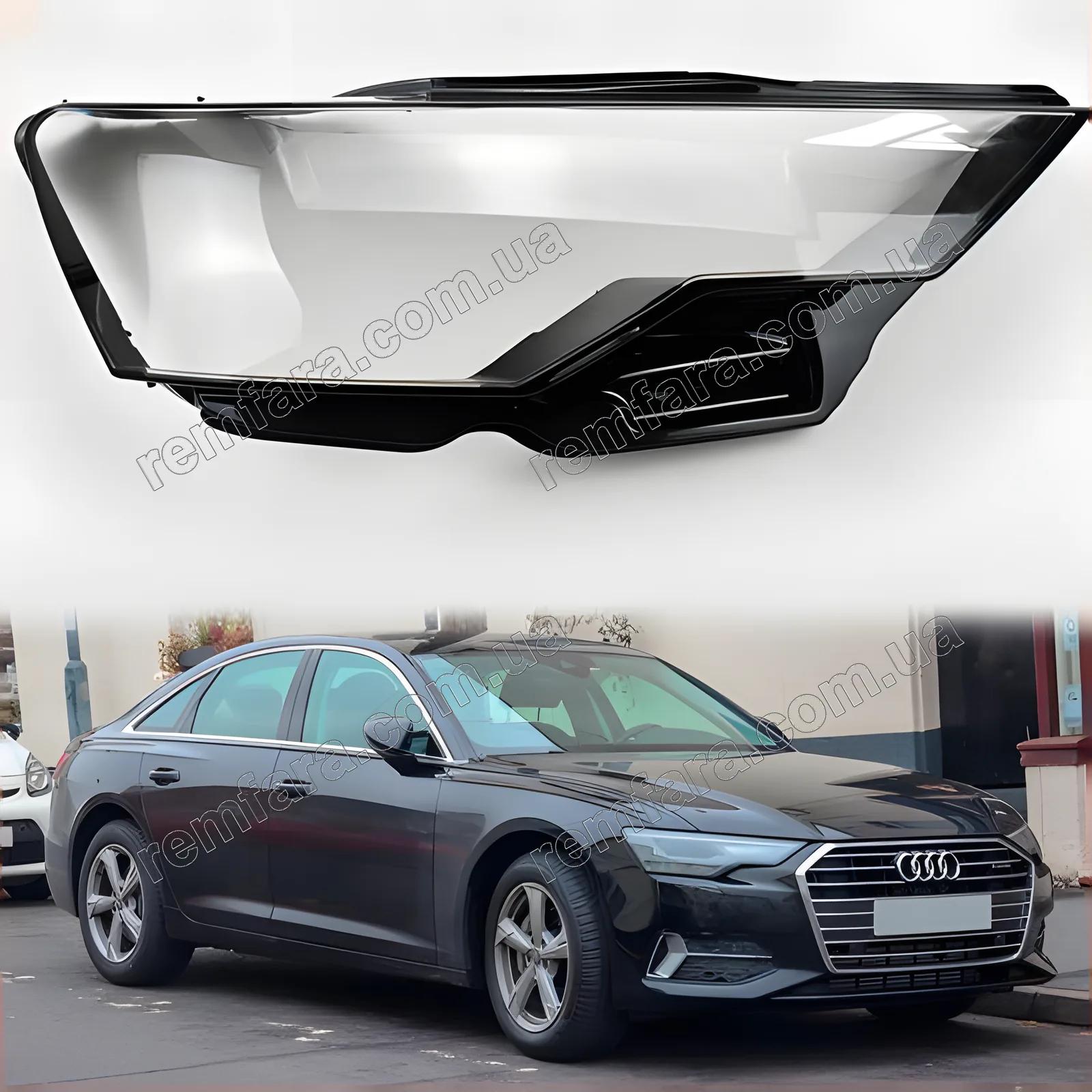 Стекло фары Audi A6 C8 (2018–2021)