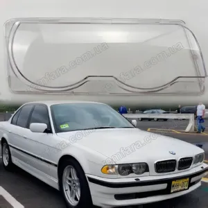 Стекло фары BMW 7 E38 (1997–2001) Рестайл