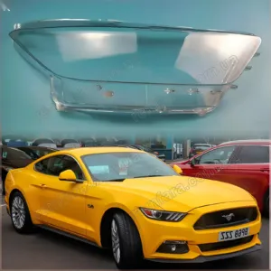 Стекло фары Ford Mustang 6 GT (2013–2017) Дорестайл