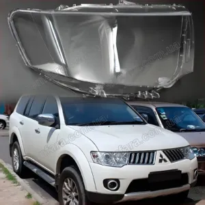 Стекло фары Mitsubishi Pajero Sport 2 KG, KH (2008–2016)