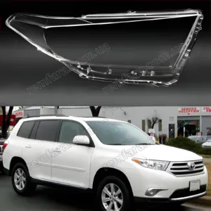 Стекло фары Toyota Highlander 2 XU40 (2010–2014) Рестайл
