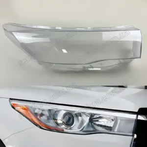Стекло фары Toyota Highlander 3 XU50 (2013–2018) Дорестайл