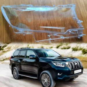 Стекло фары Toyota Land Cruiser Prado J150 (2017–2023) LED 2-ой Рестайл