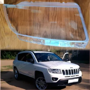Стекло фары Jeep Compass (2011–2017) Рестайл