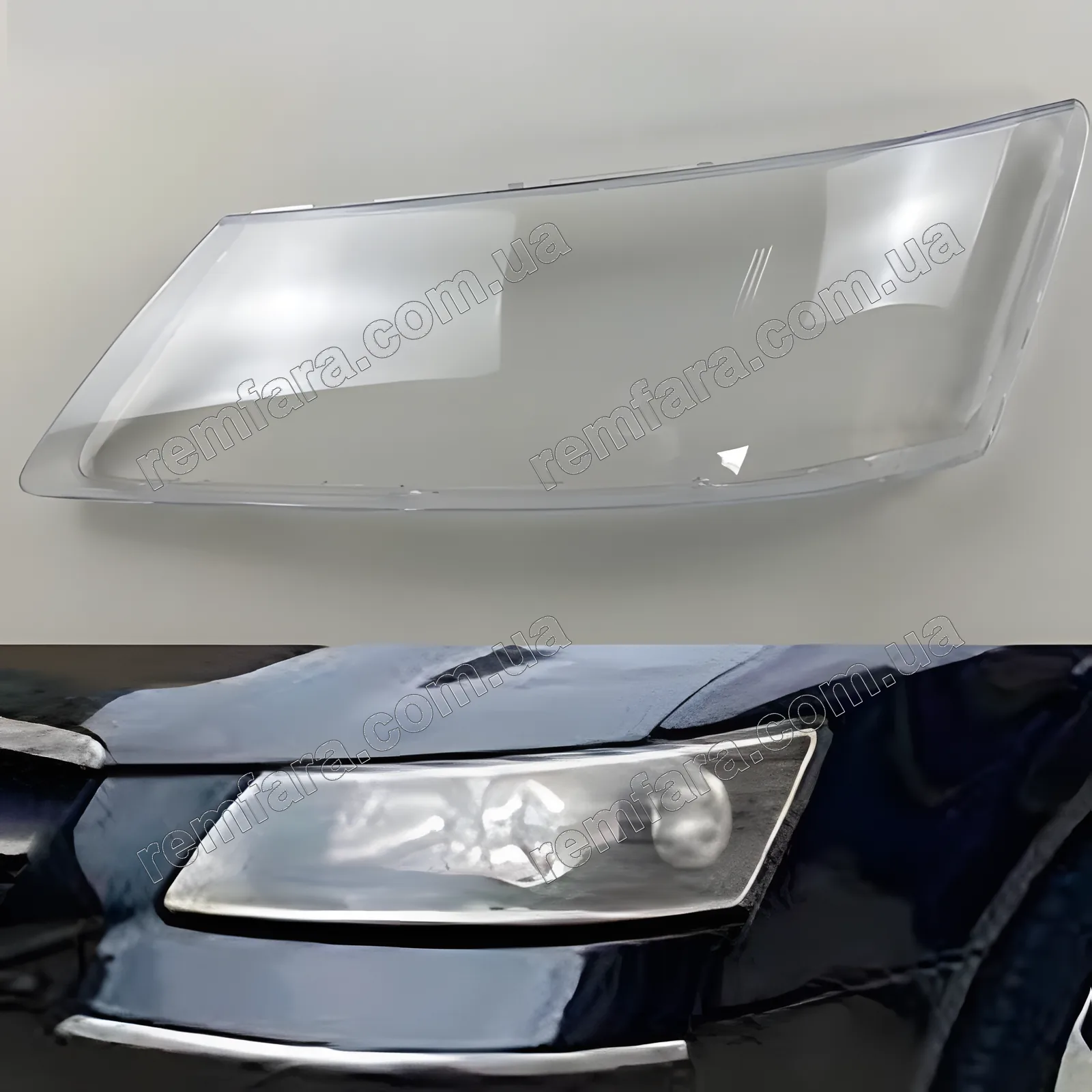 Скло фари Hyundai Sonata NF (2008–2010) рестайл