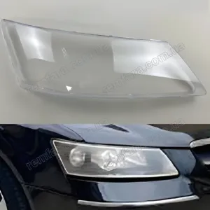 Стекло фары Hyundai Sonata NF (2008–2010) рестайл