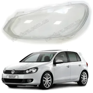 Скло фари Volkswagen Golf 6 (2008–2013) HELLA