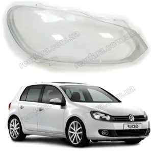 Стекло фары Volkswagen Golf 6 (2008–2013) HELLA
