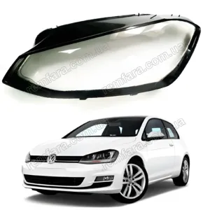 Скло фари Volkswagen Golf VII (5G, BA, BE) (2012–2017)