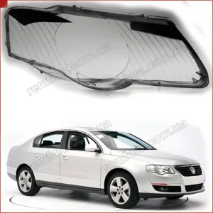 Стекло фары Volkswagen Passat B6 (3C2, 3C5) (2005–2011)