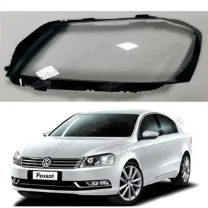 Скло фари Volkswagen Passat B7 EURO (2010–2015)