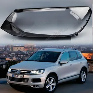 Скло фари Volkswagen Touareg 2 (7P) (2010–2014) Дорестайл