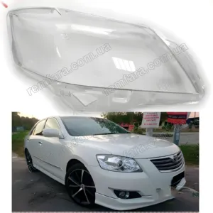 Стекло фары Toyota Camry G (A) 2009-