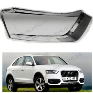 Стекло фары Audi Q3 (2010–2015) Дорестайл