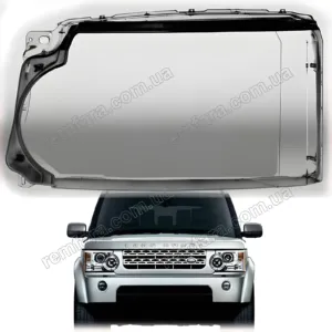 Скло фари Land Rover Discovery 4 (2009–2013) Дорестайл