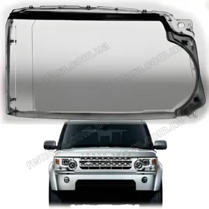 Стекло фары Land Rover Discovery 4 (2009–2013) Дорестайл