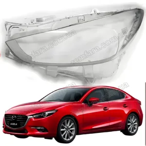 Скло фари Mazda 3 BM (2016–2019) рестайл