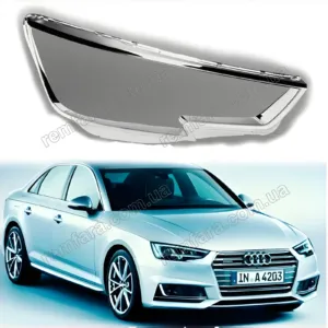 Стекло фары Audi A4 B9, Allroad A4 B9 (2015–2020)