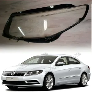 Скло фари Volkswagen Passat CC (2012–2017) Рестайл