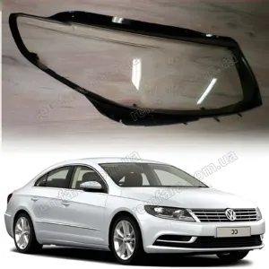 Стекло фары Volkswagen Passat CC (2012–2017) Рестайл