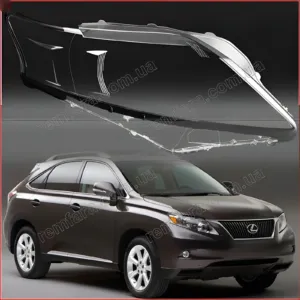 Стекло фары Lexus RX 3 RX270, RX350, RX450h (2008–2012) Дорестайл