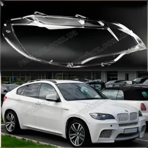 Стекло фары BMW X6 / X6M E71, X5M E70 (2007–2014)