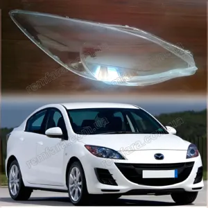 Стекло фары Mazda 3 BL (2008–2013) USA