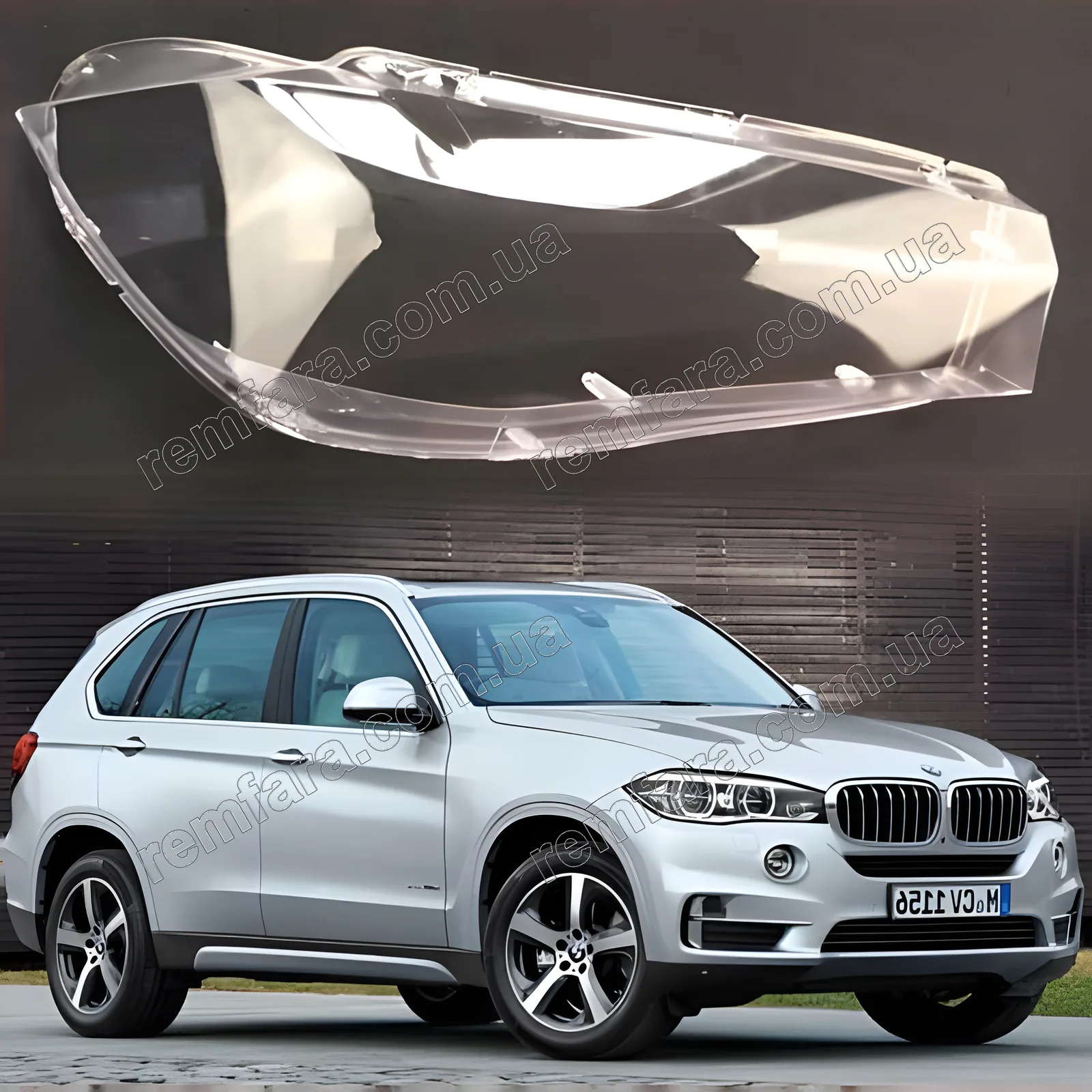 Стекло фары BMW X5 F15, X5M F85 (2013–2018)