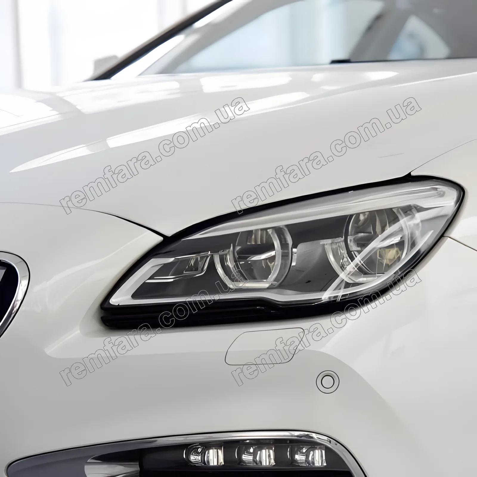 Скло фари BMW 6 F12 F13 F06 (2015–2017) рестайл, фото 4