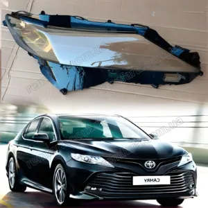 Стекло фары Toyota Camry 8 XV70 (2017–2023) Дорестайл FULL LED