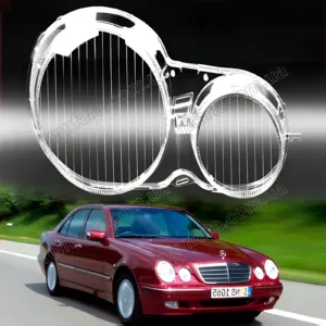 Стекло фары Mercedes E Class W210 (1999–2003) Рестайл Xenon