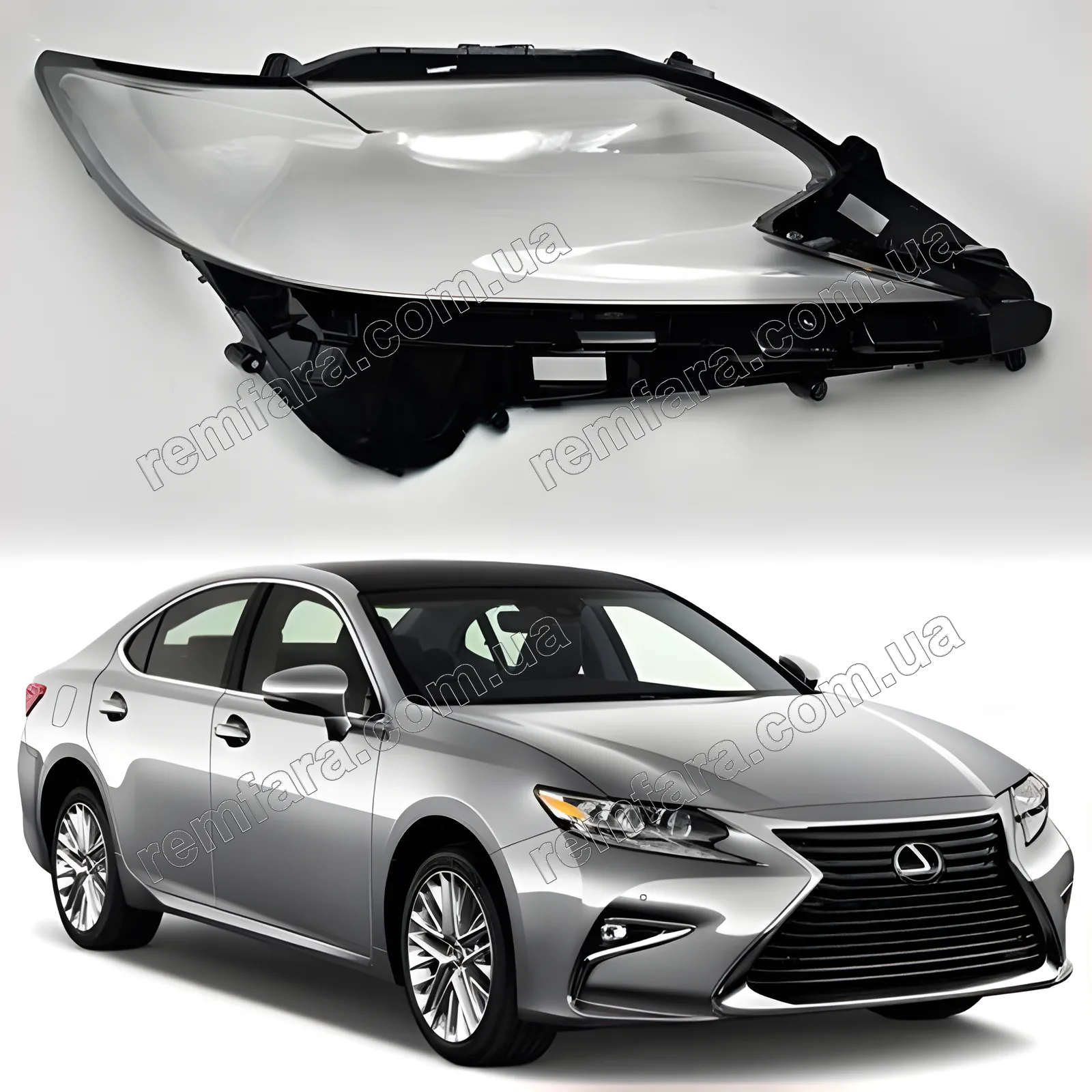 Стекло фары LEXUS ES 6 (2015–2019) рестайл