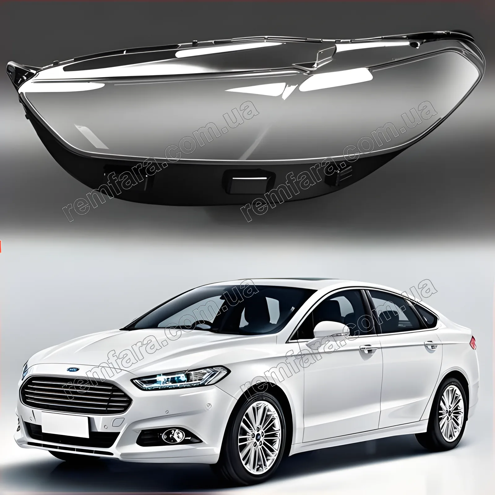 Скло фари Ford Fusion 5 (2012–2016)