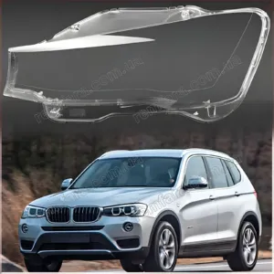 Скло фари BMW X3 F25 (2014–2017) рестайл