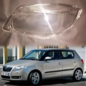 Скло фари Skoda Fabia 2 (2007–2010) Дорестайл
