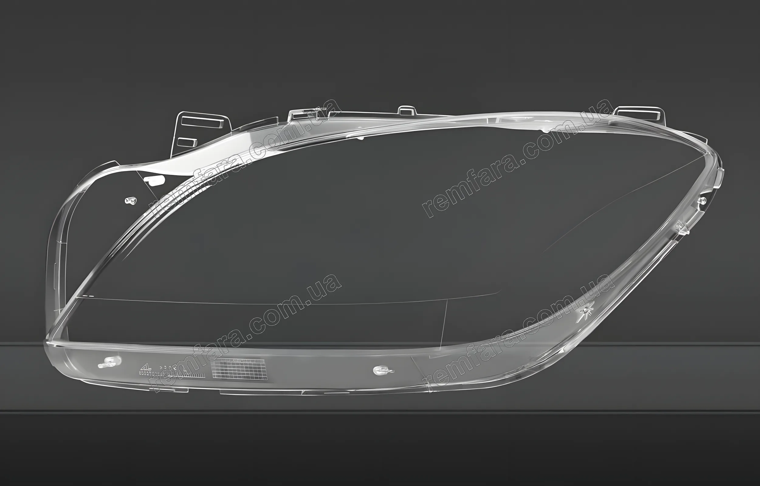 Скло фари Mercedes ML W166 2011-2015, фото 2