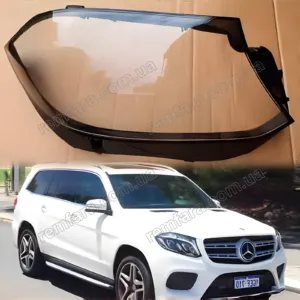 Стекло фары Mercedes GLS X166 (2015–2020) рестайл