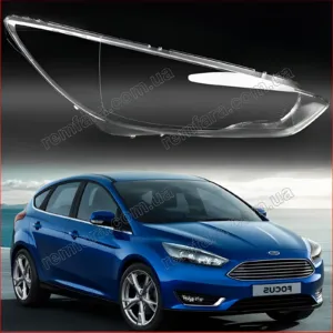 Стекло фары Ford Focus 3 (2014–2018) Рестайл