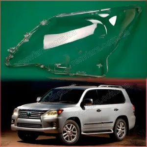 Скло фари Lexus LX 3 (2012–2015) 1-й рестайл