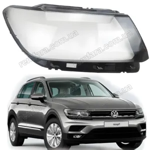 Стекло фары Volkswagen Tiguan (2016–2020) Halogen China