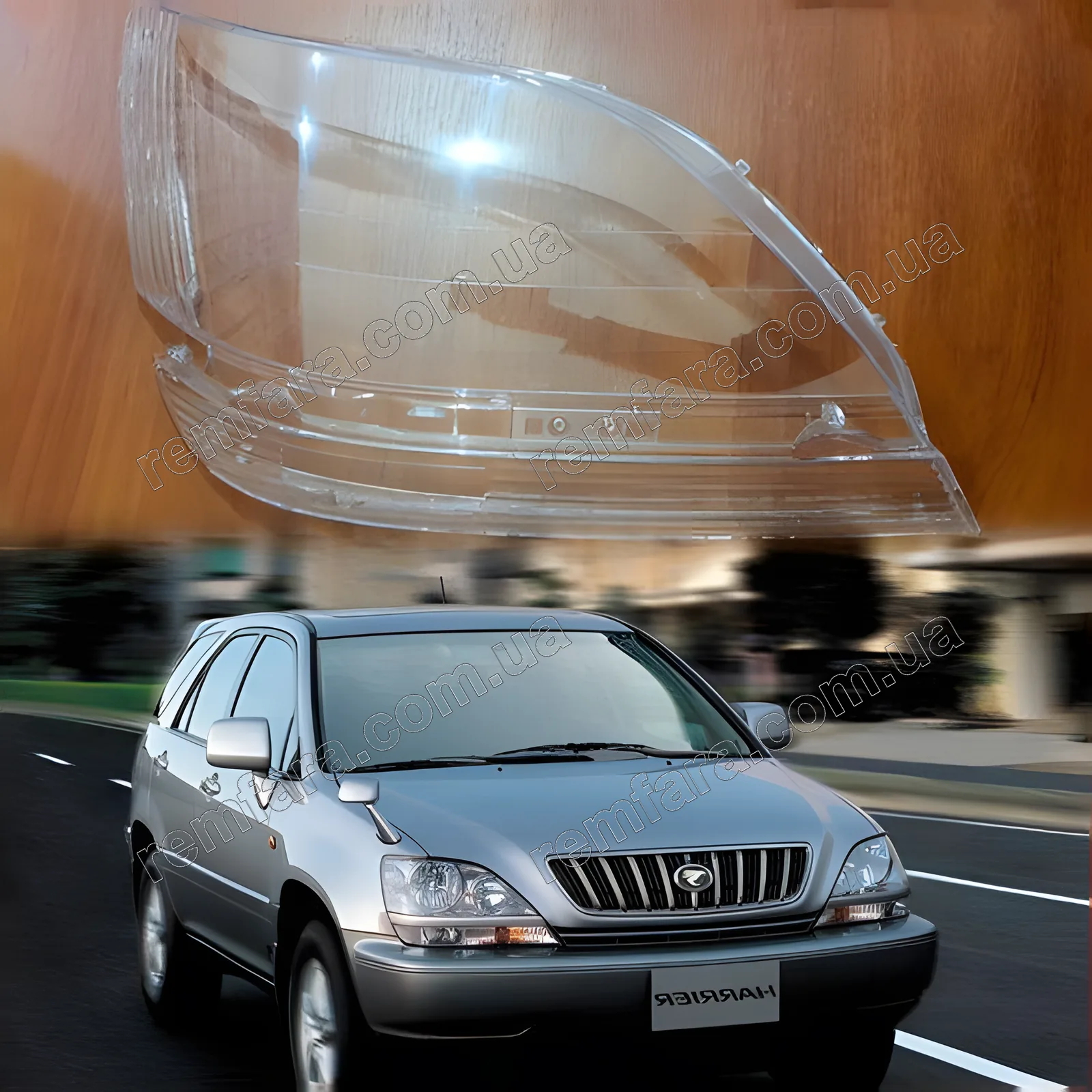 Стекло фары Toyota Harrier 1 (1997–2002)