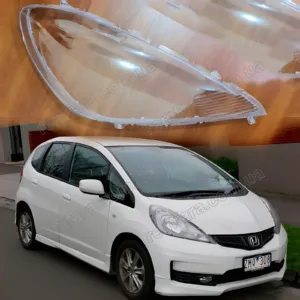 Стекло фары Honda Jazz 2 (2011–2013) Рестайл