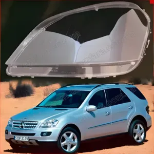 Скло фари Mercedes ML class W164 (2005–2008) Дорестайл